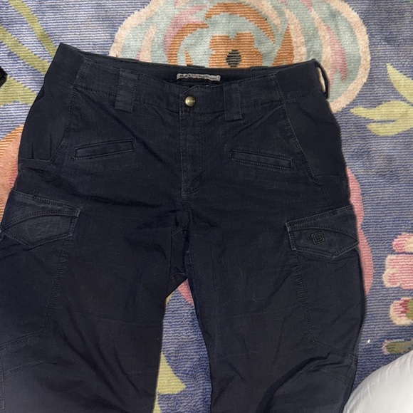 5.11 Dark Navy Stryke® Women’s Tactical Cargo Pants Mid Rise Rugged Size 8 - Picture 13 of 14